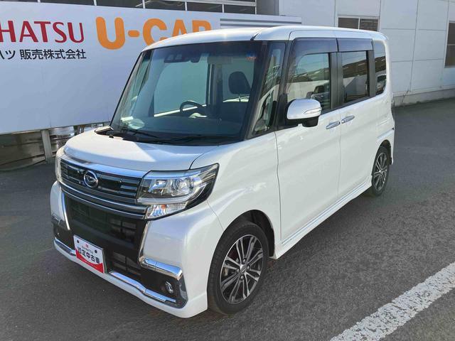 タントカスタムＲＳ　トップエディションＳＡIII走行距離無制限１２ヶ月保証付き　アイドルストップ　両側パワードア　メモリーナビゲーション　Ｂｌｕｅｔｏｏｔｈ対応　禁煙　車線逸脱警告　助手席エアバッグ　記録簿有　ＥＳＣ　ＡＨＢ　盗難防止システム　ナビ（大分県）の中古車