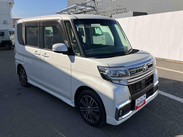 タントカスタムＲＳ　トップエディションＳＡIII走行距離無制限１２ヶ月保証付き　アイドルストップ　両側パワードア　メモリーナビゲーション　Ｂｌｕｅｔｏｏｔｈ対応　禁煙　車線逸脱警告　助手席エアバッグ　記録簿有　ＥＳＣ　ＡＨＢ　盗難防止システム　ナビ（大分県）の中古車