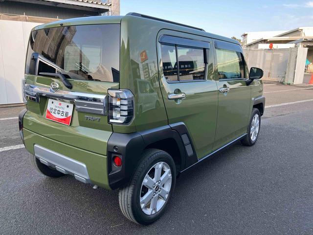 タフトＧターボ　クロムベンチャー走行距離無制限１２ヶ月保証付き　ナビ付き　アイドリングストップ機能　アルミ　アダプティブクルーズ　衝突安全ボディ　キーフリー　シートヒータ付き　禁煙車　ターボ　バックモニター　オートマチックハイビーム（大分県）の中古車