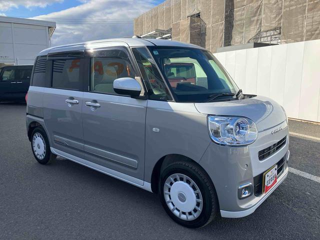 ムーヴキャンバスストライプスＧ　ワンオーナー走行距離無制限１２ヶ月保証付き　アイドルストップ　Ｂカメラ　セキュリティアラーム　スマートキープッシュスタート　Ｓヒーター　キーフリーキー　ワンオーナー車　ＬＥＤライト　車線逸脱警報　オートハイビーム（大分県）の中古車