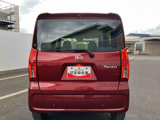 タントＸ　ワンオーナー走行距離無制限１２ヶ月保証付き　アイドリングストップ車　ブレーキサポート　スマートキーシステム　禁煙　ＬＥＤライト　キーレスキー　Ｂカメラ　車線逸脱警報　オートハイビーム　片側電動両側スライドドア（大分県）の中古車