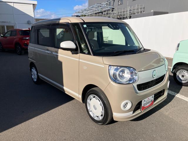 ムーヴキャンバスＧホワイトアクセントＶＳ　ＳＡIII走行距離無制限１２ヶ月保証付き　パノラマモニター対応　ブルートゥース　車線逸脱警報　両側オートスライドドア　インテリキー　ハイビームアシスト　エアバッグ　横滑り防止装置　キーフリー　バックモニター（大分県）の中古車