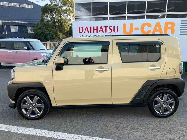 タフトGターボ外観も内観もかっこいいクルマ!ぜひご来店お待ちしております。 レーダークルーズC 車線逸脱防止 USB入力 Bluetooth対応 禁煙 ATハイビーム Rカメラ LEDランプ Aライト キーフリー(大分県)の中古車