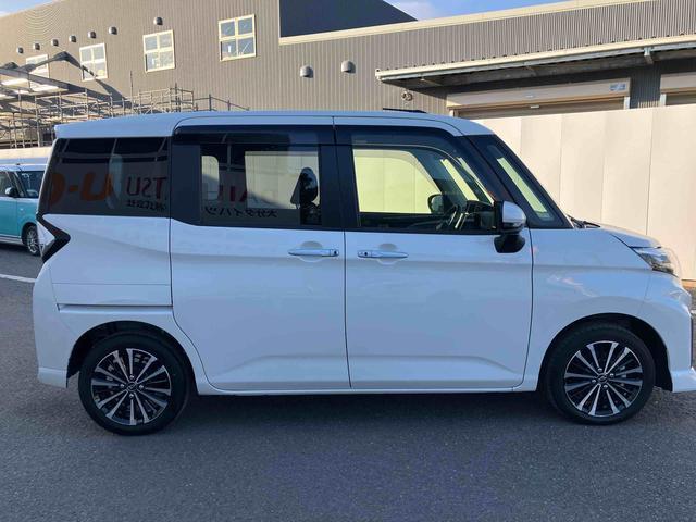 トールカスタムＧ　ターボ　ワンオーナー走行距離無制限１２ヶ月保証付き　両側パワスラドア　アダプティブクルーズ　衝突回避支援ブレーキ機能　ＬＫＡ　ＬＥＤライト　Ｉ−ＳＴＯＰ　バックカメラ　ＵＳＢ　ブルートゥース　ＴＶ　キーフリーシステム（大分県）の中古車