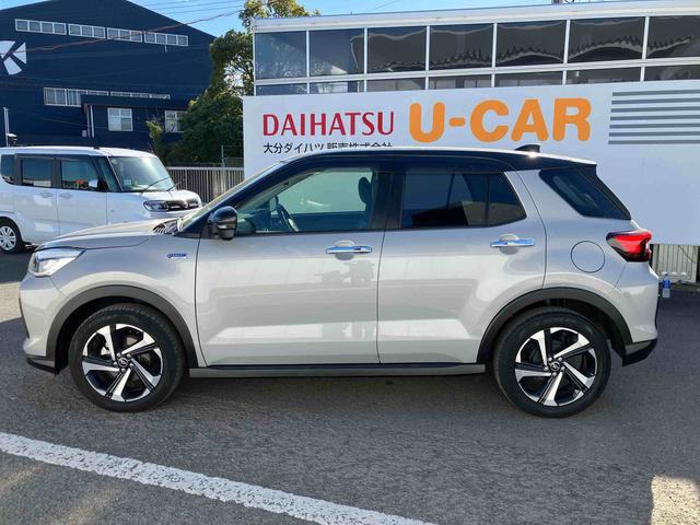 ロッキープレミアムＧ　ＨＥＶ走行距離無制限１２ヶ月保証付き　バックカメラ付き　追従式クルーズコントロール　ＵＳＢ接続　衝突被害軽減　盗難防止　Ｂｌｕｅｔｏｏｔｈ対応　衝突安全ボディ　アルミホイル　ＬＥＤライト　オートＬＥＤ　禁煙（大分県）の中古車