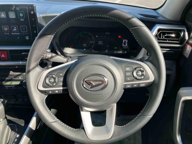 ロッキープレミアムＧ　ＨＥＶ走行距離無制限１２ヶ月保証付き　バックカメラ付き　追従式クルーズコントロール　ＵＳＢ接続　衝突被害軽減　盗難防止　Ｂｌｕｅｔｏｏｔｈ対応　衝突安全ボディ　アルミホイル　ＬＥＤライト　オートＬＥＤ　禁煙（大分県）の中古車