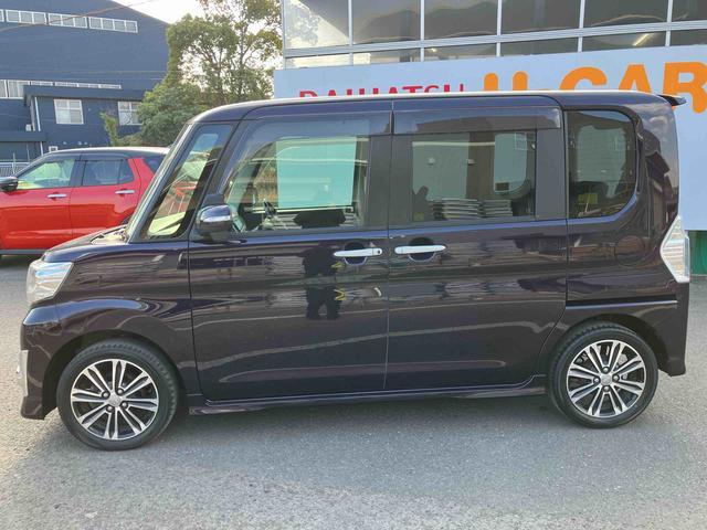 タントカスタムRS トップエディションSA走行距離無制限12ヶ月保証付き アイドルストップ 両PSD 禁煙 盗難防止システム ESC アルミ BLUETOOTH Rカメラ USB Aライト DVD ターボ ABS キーフリー ETC NAVI(大分県)の中古車