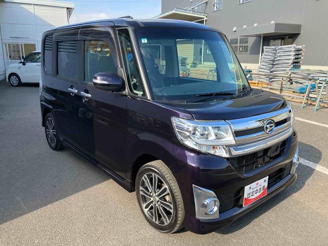 タントカスタムRS トップエディションSA走行距離無制限12ヶ月保証付き アイドルストップ 両PSD 禁煙 盗難防止システム ESC アルミ BLUETOOTH Rカメラ USB Aライト DVD ターボ ABS キーフリー ETC NAVI(大分県)の中古車