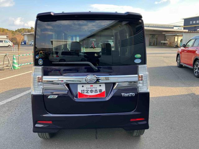 タントカスタムRS トップエディションSA走行距離無制限12ヶ月保証付き アイドルストップ 両PSD 禁煙 盗難防止システム ESC アルミ BLUETOOTH Rカメラ USB Aライト DVD ターボ ABS キーフリー ETC NAVI(大分県)の中古車