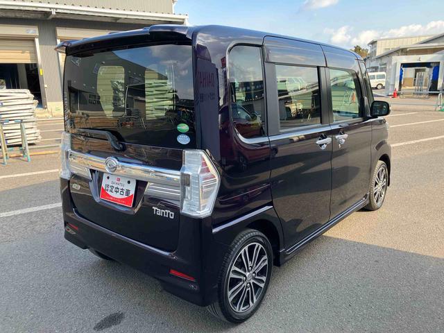 タントカスタムRS トップエディションSA走行距離無制限12ヶ月保証付き アイドルストップ 両PSD 禁煙 盗難防止システム ESC アルミ BLUETOOTH Rカメラ USB Aライト DVD ターボ ABS キーフリー ETC NAVI(大分県)の中古車