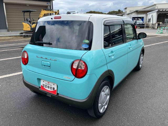 アルトラパンＳ走行距離無制限１２ヶ月保証付き　ＢＴ接続　アイドリングストップ機能　整備点検記録簿　ＵＳＢ入力　キーフリー　禁煙　イモビライザー　ＡＵＸ接続　運転席助手席エアバック　ＤＶＤ再生　メモリーナビ　ＡＢＳ（大分県）の中古車