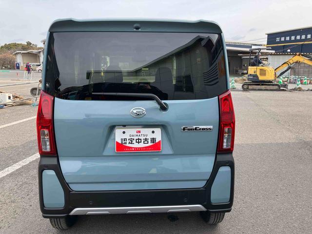 タントファンクロス　ワンオーナー走行距離無制限１２ヶ月保証付き　踏み間違い防止　Ｂカメ　Ｂｌｕｅｔｏｏｔｈオーディオ　ＡＨＢ　シートＨ　両側オートスライドドア　禁煙　車線逸脱警報　セキュリティ　衝突安全ボディ　ＬＥＤヘッドライト（大分県）の中古車