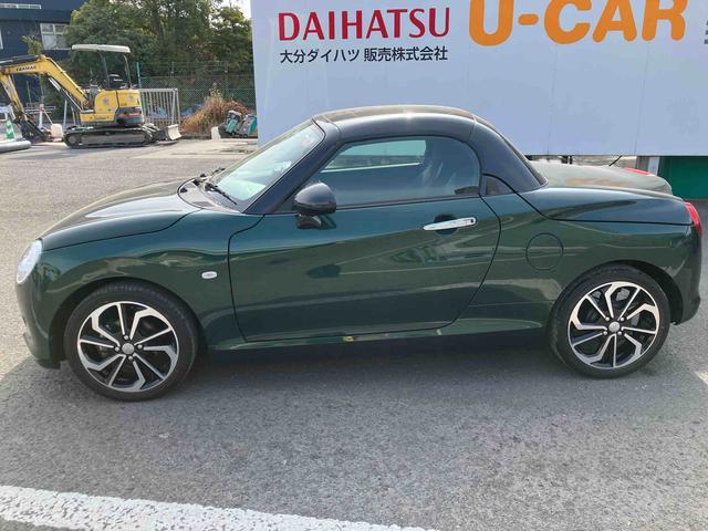 コペンセロ走行距離無制限１２ヶ月保証付き　助手席エアバック　Ｉ−ＳＴＯＰ　禁煙　Ｓキー　キーレスエントリー　整備記録簿　ＵＳＢ入力　運転席エアバッグ　ＥＴＣ車載器　Ｂｌｕｅｔｏｏｔｈ　ＡＷ　ターボエンジン（大分県）の中古車