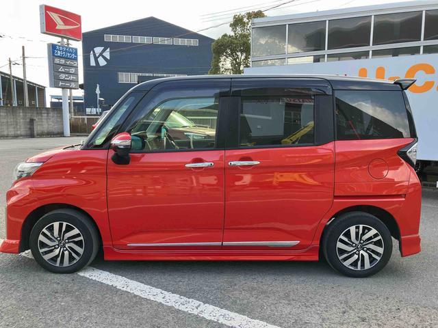 トールカスタムG走行距離無制限12ヶ月保証付き 点検記録簿 衝突被害軽減 追従クルコン フリーキー アイドリングS LEDヘッド オートハイビーム ミュージックプレイヤー接続可 ETC ナビ オートライト DVD(大分県)の中古車