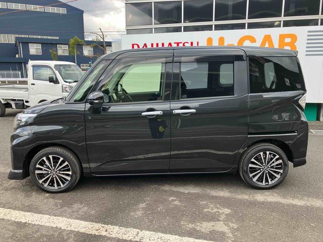 トールカスタムＧ　ターボ　ワンオーナー走行距離無制限１２ヶ月保証付き　左右パワースライドドア　衝突回避支援システム　バックモニター　キーフリーキー　禁煙　ＬＥＤ　車線逸脱警報　エコアイドル　Ａライト　ＴＶ　ＵＳＢ　アルミホイール　記録簿（大分県）の中古車