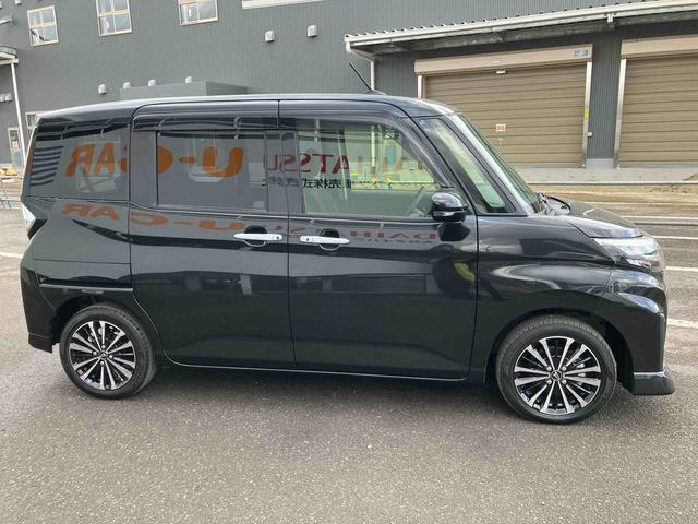 トールカスタムＧ　ターボ　ワンオーナー走行距離無制限１２ヶ月保証付き　左右パワースライドドア　衝突回避支援システム　バックモニター　キーフリーキー　禁煙　ＬＥＤ　車線逸脱警報　エコアイドル　Ａライト　ＴＶ　ＵＳＢ　アルミホイール　記録簿（大分県）の中古車