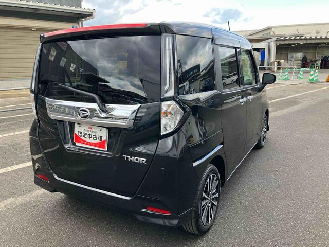 トールカスタムＧ　ターボ　ワンオーナー走行距離無制限１２ヶ月保証付き　左右パワースライドドア　衝突回避支援システム　バックモニター　キーフリーキー　禁煙　ＬＥＤ　車線逸脱警報　エコアイドル　Ａライト　ＴＶ　ＵＳＢ　アルミホイール　記録簿（大分県）の中古車