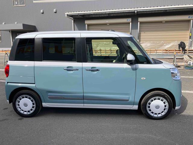 ムーヴキャンバスストライプスＧ　ワンオーナー走行距離無制限１２ヶ月保証付き　車線逸脱　Ｂｌｕｅｔｏｏｔｈオーディオ　ＵＳＢ入力　アイスト　インテリキー　Ｂモニター　シートヒータ　禁煙　イモビライザー　衝突安全ボディ　キーフリー　ＬＥＤライト（大分県）の中古車