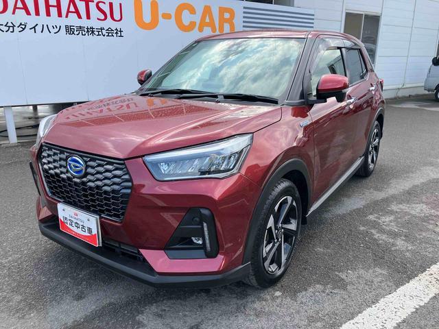 ロッキープレミアムＧ　ＨＥＶ走行距離無制限１２ヶ月保証付き　レーダクルーズ　Ｂｌｕｅｔｏｏｔｈ対応　セキュリティアラーム　ＵＳＢ接続　ＬＥＤヘッドランプ　禁煙　キーフリーシステム　オートハイビーム　アルミホイール　ＬＫＡ　記録簿（大分県）の中古車