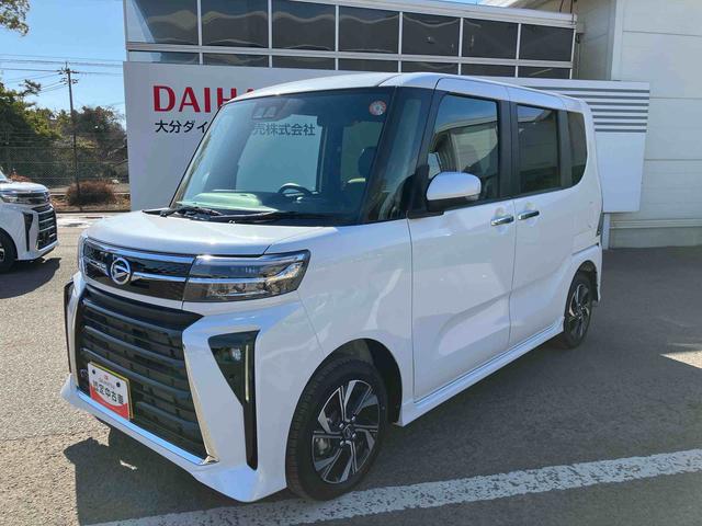 タントカスタムＸ　ワンオーナー走行距離無制限１２ヶ月保証付き　１オーナ　ＬＫＡ　セキュリティ　点検記録簿　アイスト　バックカメラ付　ＡＴハイビーム　キーフリーキー　禁煙　Ｓヒーター　スマートキー＆プッシュスタート　衝突安全ボディ（大分県）の中古車