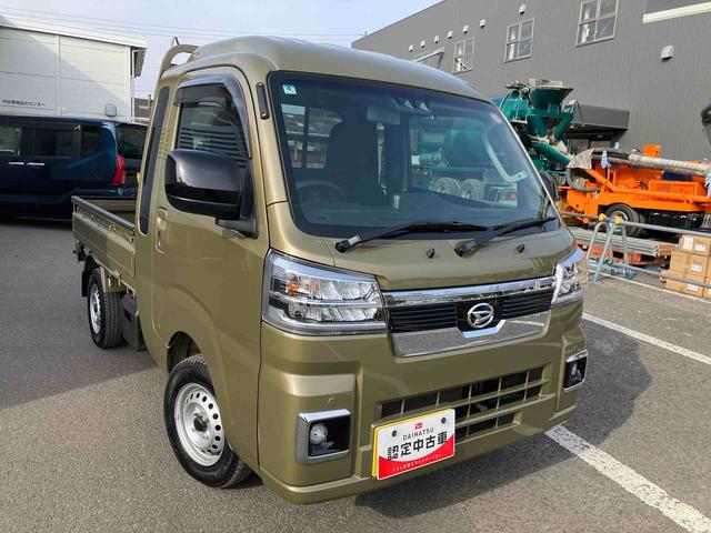 ハイゼットトラックジャンボエクストラ　ワンオーナー走行距離無制限１２ヶ月保証付き　イモビライザー　スマ−トキー　助手席エアバック　リモコンキー　記録簿付き　オートマチックハイビーム　スーパーデフロック　横滑り防止機能　パートタイム４ＷＤ　禁煙車（大分県）の中古車