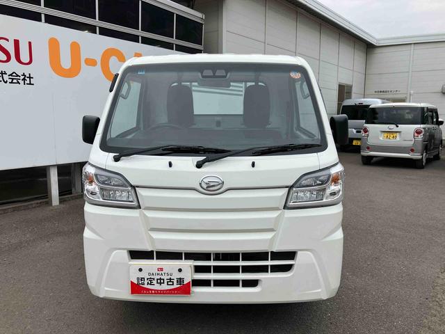 ハイゼットトラックスタンダード走行距離無制限12ヶ月保証付き エアコン付き メンテナンスノート 誤発進抑制機能 エコアイドル 車線逸脱警報 切替式4WD 助手席エアバッグ パワステ 運転席エアバッグ オートライト 禁煙車 ABS(大分県)の中古車