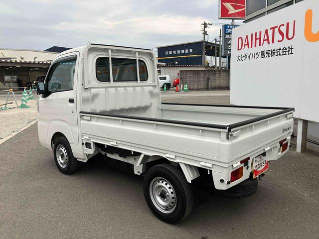 ハイゼットトラックスタンダード走行距離無制限12ヶ月保証付き エアコン付き メンテナンスノート 誤発進抑制機能 エコアイドル 車線逸脱警報 切替式4WD 助手席エアバッグ パワステ 運転席エアバッグ オートライト 禁煙車 ABS(大分県)の中古車