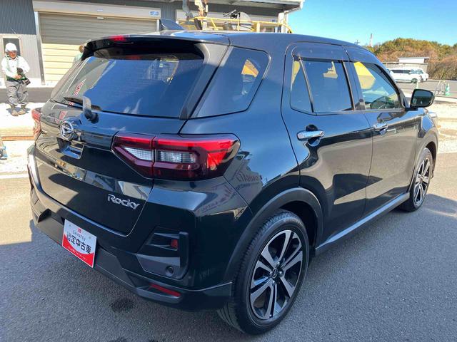 ロッキーＧ走行距離無制限１２ヶ月保証付き　追従式クルーズコントロール　ＥＴＣ車載器　イモビライザー　ブルートゥース　アルミ　ターボ車　整備記録簿　前席シートヒーター　ＬＥＤヘッドライト　キーフリーシステム　禁煙（大分県）の中古車