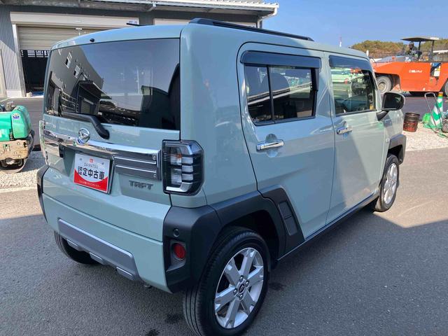 タフトＧターボ　クロムベンチャー走行距離無制限１２ヶ月保証付き　アダクティブクルーズコントロール　カーナビ　衝突被害軽減装置　シートＨ　ＤＶＤ再生可　禁煙車　レーンアシスト　イモビライザー　オートマチックハイビーム　ドラレコ　ＵＳＢ（大分県）の中古車