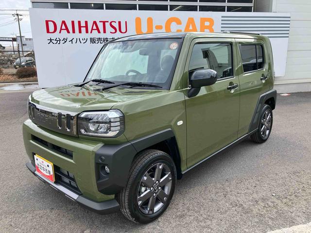 タフトG ダーククロムベンチャー ワンオーナー走行距離無制限12ヶ月保証付き イモビ ATハイビーム AW サンル−フ シートヒーター付き 被害軽減ブレーキ スマートキー&プッシュスタート LEDヘットライト キーフリーシステム 1オ−ナ−(大分県)の中古車