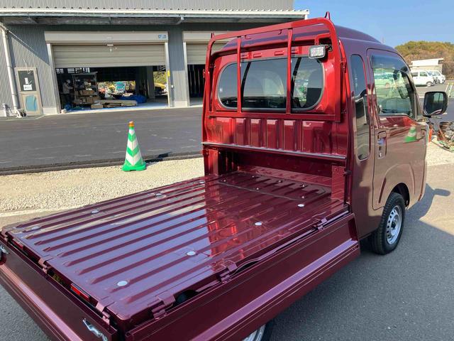 ハイゼットトラックジャンボエクストラ走行距離無制限１２ヶ月保証付き　エコアイドル　キーレスキー　盗難防止　オートＬＥＤ　スマートキープッシュスタート　センターデフロック　運転席エアバッグ　横滑り防止システム　切替式４ＷＤ　Ｗエアバック（大分県）の中古車