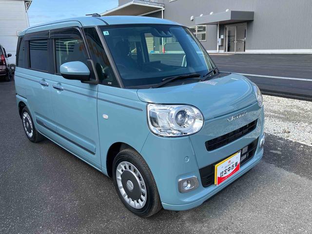 ムーヴキャンバスセオリーＧターボ　ワンオーナー走行距離無制限１２ヶ月保証付き　アダプティブクルーズ　ＵＳＢポート　前席シートヒーター　レーンアシスト　ワンオーナ　オートマチックハイビーム　両側パワースライドドア　ＬＥＤヘッドライト　バックモニター（大分県）の中古車