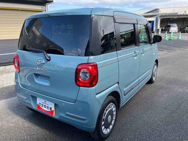 ムーヴキャンバスセオリーＧターボ　ワンオーナー走行距離無制限１２ヶ月保証付き　アダプティブクルーズ　ＵＳＢポート　前席シートヒーター　レーンアシスト　ワンオーナ　オートマチックハイビーム　両側パワースライドドア　ＬＥＤヘッドライト　バックモニター（大分県）の中古車