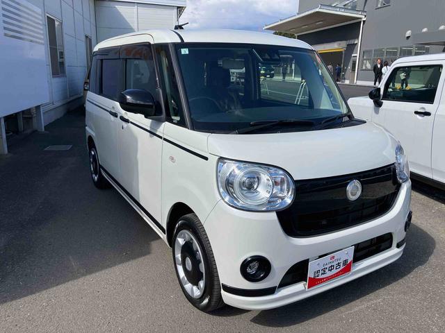 ムーヴキャンバスＧブラックアクセントＶＳ　ＳＡIII走行距離無制限１２ヶ月保証付き　キーフリ　イモビライザー　衝突被害軽減装置　禁煙車　両側オートスライドドア　アイドルストップ　リアカメラ　レーンキープアシスト　運転席シートヒーター　ＬＥＤヘッド（大分県）の中古車