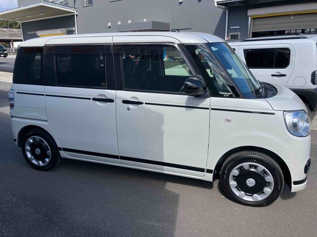 ムーヴキャンバスＧブラックアクセントＶＳ　ＳＡIII走行距離無制限１２ヶ月保証付き　キーフリ　イモビライザー　衝突被害軽減装置　禁煙車　両側オートスライドドア　アイドルストップ　リアカメラ　レーンキープアシスト　運転席シートヒーター　ＬＥＤヘッド（大分県）の中古車