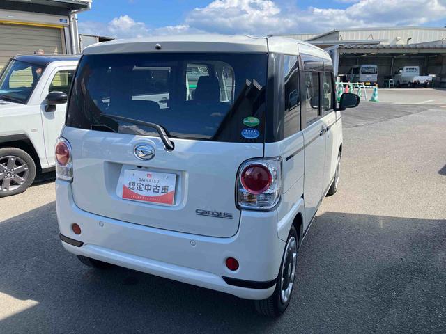 ムーヴキャンバスＧブラックアクセントＶＳ　ＳＡIII走行距離無制限１２ヶ月保証付き　キーフリ　イモビライザー　衝突被害軽減装置　禁煙車　両側オートスライドドア　アイドルストップ　リアカメラ　レーンキープアシスト　運転席シートヒーター　ＬＥＤヘッド（大分県）の中古車