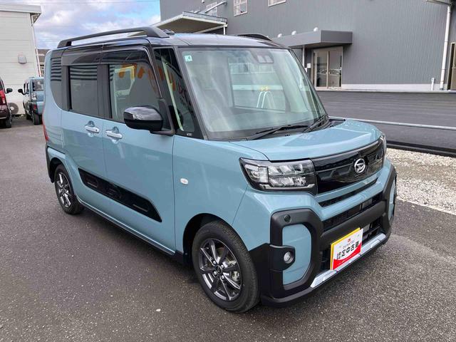 タントファンクロス　ワンオーナー走行距離無制限１２ヶ月保証付き　定期点検記録簿　Ｂモニター　レーダーブレーキ　スマートキー＆プッシュスタート　アイドリングストップ車　ハイビームアシスト　禁煙　両側オートスライドドア　セキュリティ（大分県）の中古車