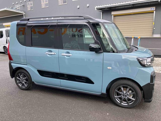 タントファンクロス　ワンオーナー走行距離無制限１２ヶ月保証付き　定期点検記録簿　Ｂモニター　レーダーブレーキ　スマートキー＆プッシュスタート　アイドリングストップ車　ハイビームアシスト　禁煙　両側オートスライドドア　セキュリティ（大分県）の中古車