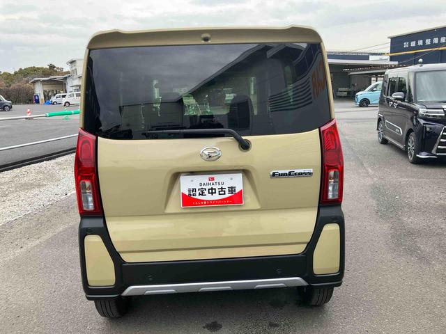 タントファンクロス　ワンオーナー走行距離無制限１２ヶ月保証付き　定期点検記録簿　Ｂモニター　Ｂｌｕｅｔｏｏｔｈオーディオ　レーダーブレーキ　スマートキー＆プッシュスタート　ハイビームアシスト　禁煙　両側オートスライドドア　ＵＳＢ（大分県）の中古車