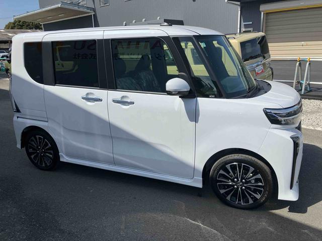 タントカスタムＲＳ　ワンオーナー走行距離無制限１２ヶ月保証付き　レーダーブレーキ　ｉ−ｓｔｏｐ　両ＰＳＤ　車線逸脱防止　禁煙　シートヒータ　Ｒカメラ　スマートエントリー　キーフリーキー　衝突安全ボディ　１オーナー　ＬＥＤヘットライト（大分県）の中古車