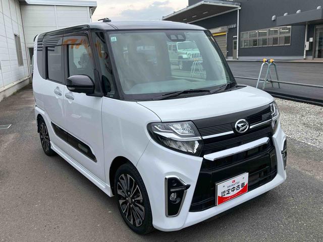 タントカスタムＲＳ走行距離無制限１２ヶ月保証付き　レーダーブレーキ　ｉ−ｓｔｏｐ　両ＰＳＤ　ＵＳＢ入力　Ｂｌｕｅｔｏｏｔｈ対応　ＡＵＸ　車線逸脱防止　禁煙　Ｄレコ　シートヒータ　Ｒカメラ　ＥＴＣ車載器　ナビ付き（大分県）の中古車