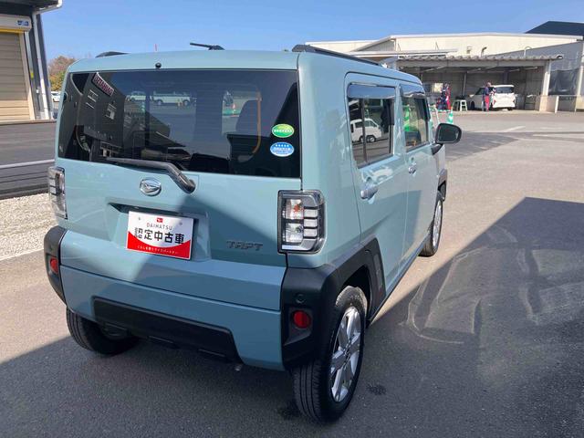 タフトＧ走行距離無制限１２ヶ月保証付き　セキュリティーアラーム　ＬＥＤへッドライト　シートヒータ　ＵＳＢ接続　Ｂカメラ　ＥＴＣ車載器　ムーンルーフ　車線逸脱防止　ＤＶＤ　禁煙　カーナビ　ドラレコ　キーフリー（大分県）の中古車