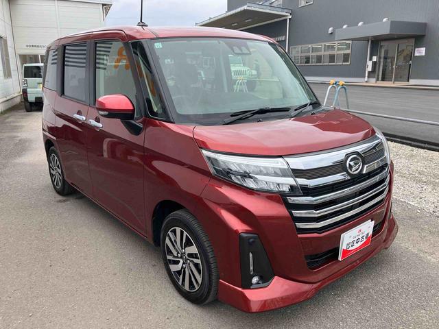 トールカスタムＧ走行距離無制限１２ヶ月保証付き　点検記録簿　左右パワースライドドア　被害軽減ブレーキ　フリーキー　アイドリングＳ　ＵＳＢ接続　ＬＥＤヘッド　オートハイビーム　ナビ　ＥＴＣ　オートライト　ＤＶＤ再生（大分県）の中古車