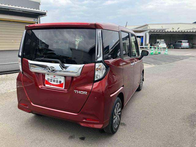 トールカスタムＧ走行距離無制限１２ヶ月保証付き　点検記録簿　左右パワースライドドア　被害軽減ブレーキ　フリーキー　アイドリングＳ　ＵＳＢ接続　ＬＥＤヘッド　オートハイビーム　ナビ　ＥＴＣ　オートライト　ＤＶＤ再生（大分県）の中古車