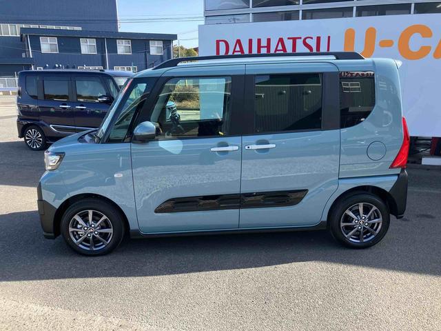 タントファンクロス　ワンオーナー走行距離無制限１２ヶ月保証付き　定期点検記録簿　Ｂモニター　レーダーブレーキ　スマートキー＆プッシュスタート　アイドリングストップ車　ハイビームアシスト　禁煙　両側オートスライドドア　セキュリティ（大分県）の中古車