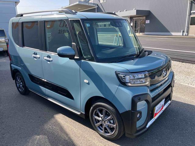 タントファンクロス　ワンオーナー走行距離無制限１２ヶ月保証付き　定期点検記録簿　Ｂモニター　レーダーブレーキ　スマートキー＆プッシュスタート　アイドリングストップ車　ハイビームアシスト　禁煙　両側オートスライドドア　セキュリティ（大分県）の中古車