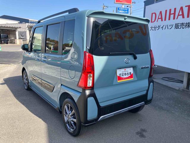 タントファンクロス　ワンオーナー走行距離無制限１２ヶ月保証付き　定期点検記録簿　Ｂモニター　レーダーブレーキ　スマートキー＆プッシュスタート　アイドリングストップ車　ハイビームアシスト　禁煙　両側オートスライドドア　セキュリティ（大分県）の中古車