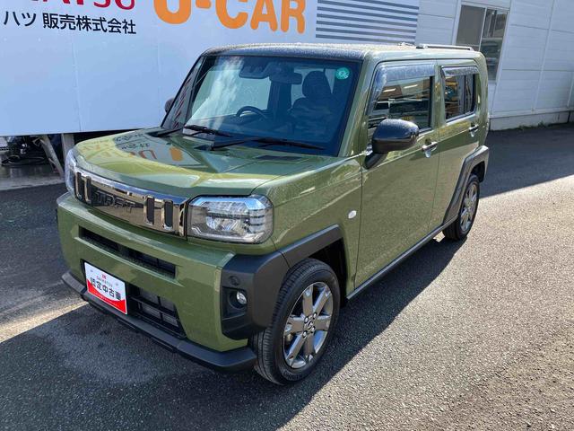 タフトＧ走行距離無制限１２ヶ月保証付き　整備記録簿有　踏み間違い防止装置　ＩＳＳ　サンル−フ　シートヒータ　セキュリティーアラーム　Ｂカメラ　車線逸脱防止　ナビ　スマキー　アルミ　キーフリー　オートライト（大分県）の中古車