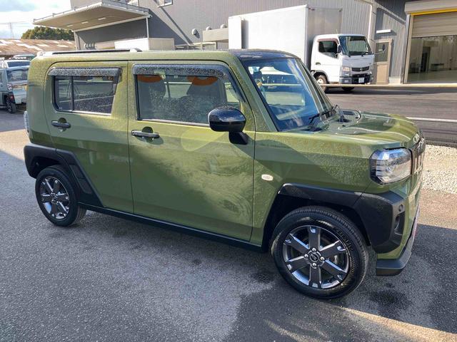 タフトＧ走行距離無制限１２ヶ月保証付き　整備記録簿有　踏み間違い防止装置　ＩＳＳ　サンル−フ　シートヒータ　セキュリティーアラーム　Ｂカメラ　車線逸脱防止　ナビ　スマキー　アルミ　キーフリー　オートライト（大分県）の中古車