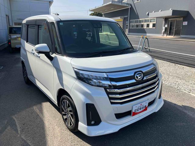 トールカスタムＧ　ワンオーナー走行距離無制限１２ヶ月保証付き　点検記録簿　レーダークルコン　左右パワースライドドア　被害軽減ブレーキ　フリーキー　アイドリングＳ　ＵＳＢ接続　ワンオーナー　ＬＥＤヘッド　オートハイビーム　禁煙車（大分県）の中古車